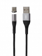 Кабель магнитный XO Type-C - USB 2A Чёрный