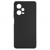 Чехол силиконовый черный Xiaomi Redmi Note 12 Pro