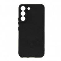 Чехол силиконовый чёрный Samsung S22