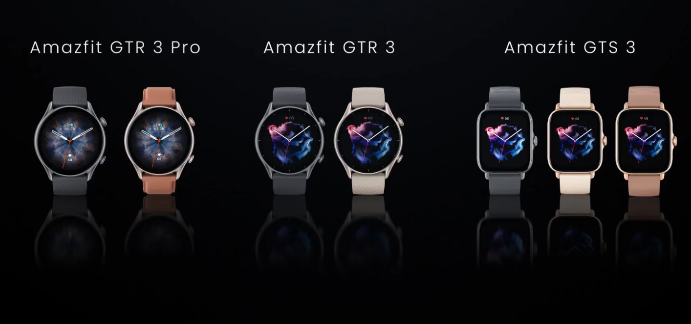 Умный контроль здоровья от AmazFit GTR 3 Pro, GTR 3, GTS 3
