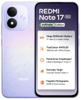 Смартфон Xiaomi Redmi Note 17 4/128 ГБ Фиолетовый