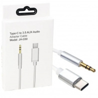 Кабель Type-C - AUX 3,5 Белый