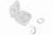 Беспроводные наушники Samsung Galaxy Buds Live Белые