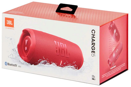 Портативная акустика JBL Charge 5 Красная
