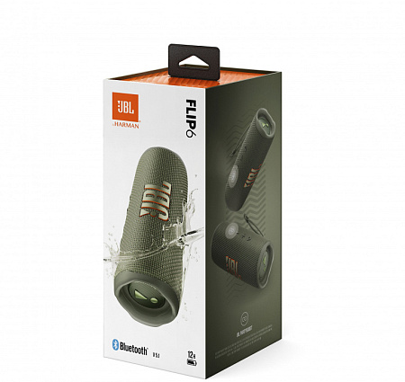 Портативная акустика JBL Flip 6 Зеленая