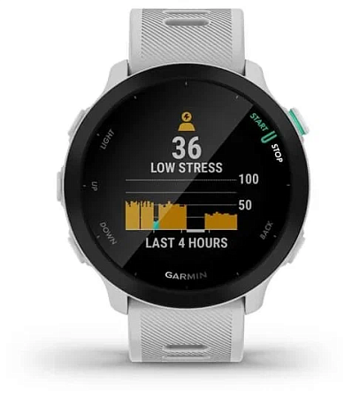 Умные часы Garmin Forerunner 55 42мм Белые