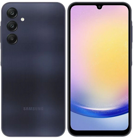 Смартфон Samsung Galaxy A25 8/256 Гб Темно-синий