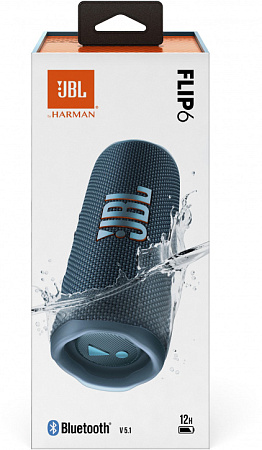 Портативная акустика JBL Flip 6 Синяя