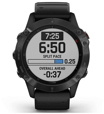 Умные часы Garmin Fenix 6 Pro 47мм Черные