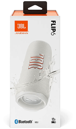 Портативная акустика JBL Flip 6 Белая