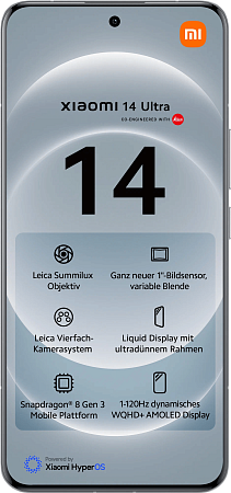 Смартфон Xiaomi 14 Ultra 16/512 ГБ Белый