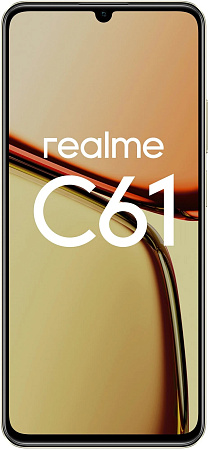 Смартфон Realme C61 6/128 ГБ Золотистый