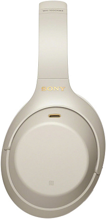 Беспроводные наушники Sony WH-1000XM4, Серебристые