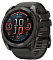Умные часы Garmin fenix 8 47 мм, AMOLED, титан с DLC, сапфир, силиконовый ремешок цвета чёрный/«серая галька»
