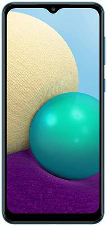 Смартфон Samsung Galaxy A02 32 ГБ Синий