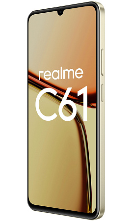 Смартфон Realme C61 6/128 ГБ Золотистый