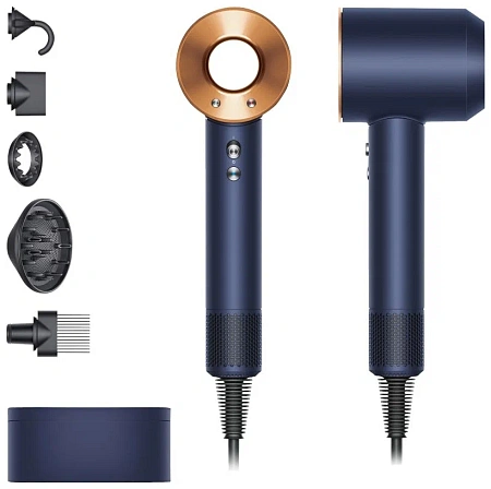 Фен Dyson SuperSonic (HD07), Prussian Blue/Rich Copper