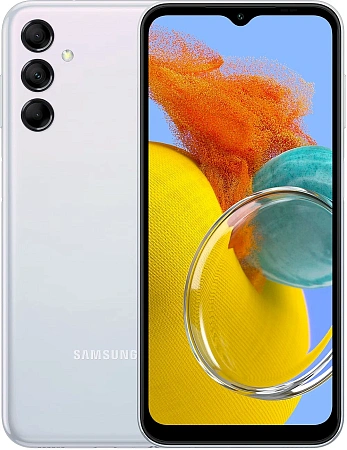 Смартфон Samsung Galaxy M14 4/64 Гб Серебристый