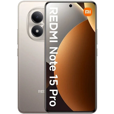 Смартфон Xiaomi Redmi Note 15 Pro 8/256 ГБ Титановый