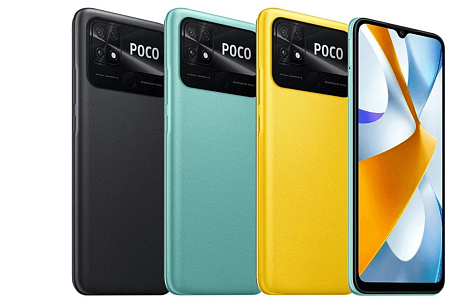 Смартфон Xiaomi POCO C40 4/64 ГБ Черный