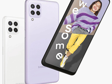 Компания Samsung представила Galaxy A22 и Galaxy A22 5G