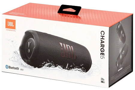 Портативная акустика JBL Charge 5 Черная