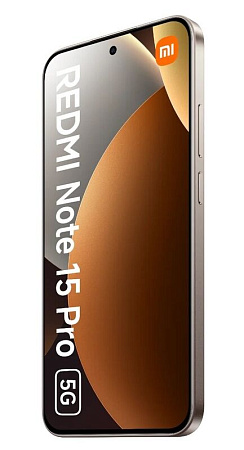 Смартфон Xiaomi Redmi Note 15 Pro 5G 8/512 ГБ Титановый