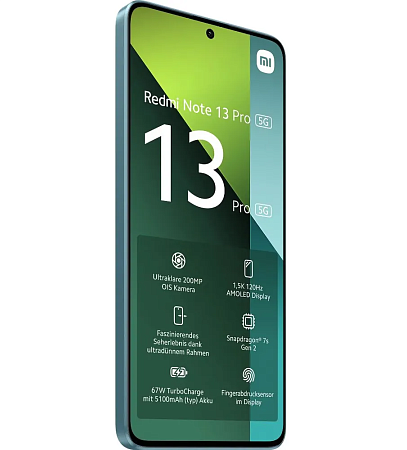 Xiaomi Redmi Note 13 Pro 5G 8/256 ГБ Голубой