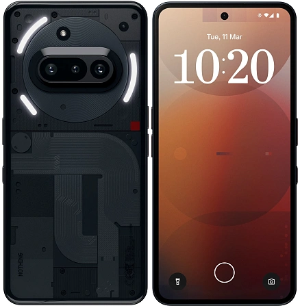 Смартфон Nothing Phone (3a) 12/256 ГБ Черный