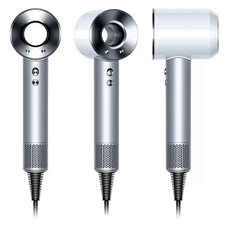 Фен Dyson Supersonic HD03, белый/серебристый