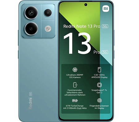 Xiaomi Redmi Note 13 Pro 5G 12/512 ГБ Голубой