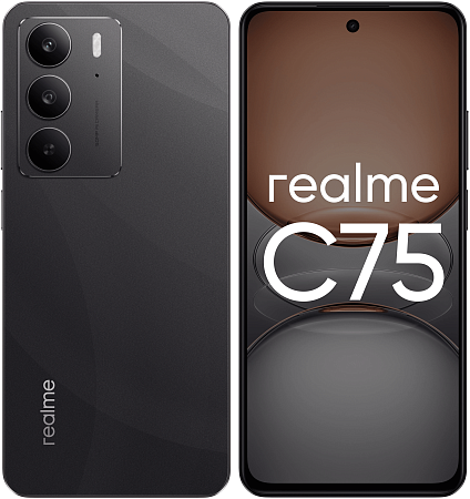 Смартфон Realme C75 8/256 ГБ Черный