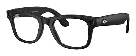 Умные очки Ray-Ban Wayfarer (Gen 2) RW4012 Matte Black/Clear
