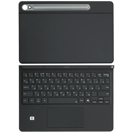 Чехол-клавиатура с тачпадом Samsung Book Cover Keyboard Galaxy Tab S9/Tab S9 FE Чёрный