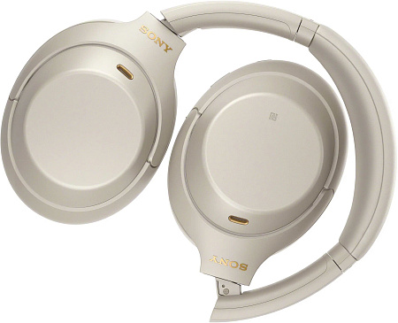 Беспроводные наушники Sony WH-1000XM4, Серебристые