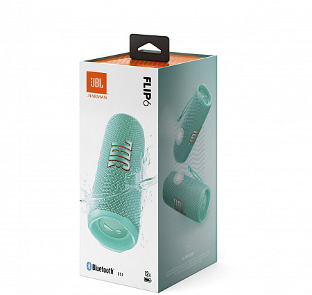 Портативная акустика JBL Flip 6 Бирюзовая
