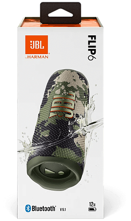 Портативная колонка JBL Flip 6 Камуфляж