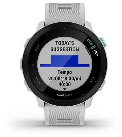 Умные часы Garmin Forerunner 55 42мм Белые