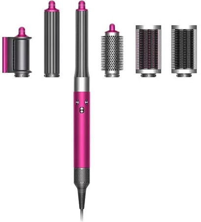 Стайлер Dyson Airwrap Complete (Long) (HS05), Fuchsia/Nickel