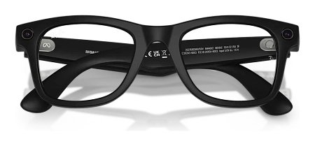 Умные очки Ray-Ban Wayfarer (Gen 2) RW4012 Matte Black/Clear