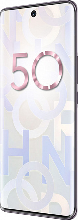 Смартфон Honor 50 6/128 ГБ Перламутровый лого