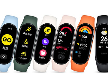 Презентация умных браслетов Xiaomi Mi Band 7 
