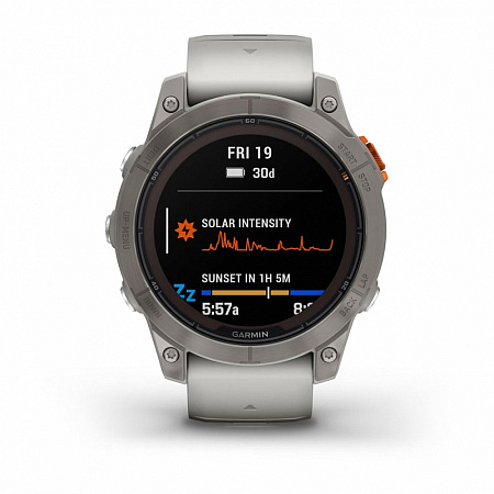 Умные часы Garmin Fenix 7 Pro Sapphire Solar 51мм, Белый