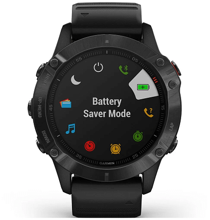 Умные часы Garmin Fenix 6 Pro 47мм Черные