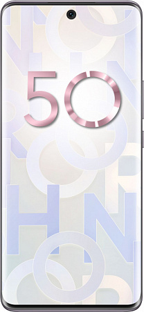 Смартфон Honor 50 6/128 ГБ Перламутровый лого