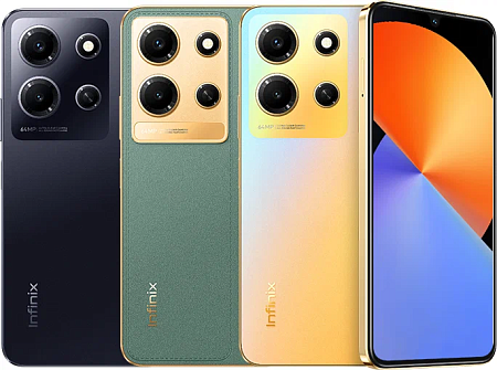 Смартфон Infinix NOTE 30i 8/128 Черный