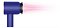Фен Dyson Supersonic (HD07), Vinca Blue/Rose