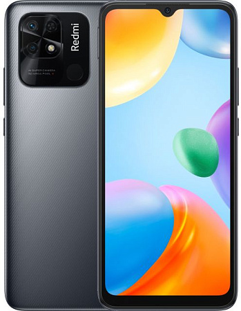 Смартфон Xiaomi Redmi 10C 128 ГБ Серый